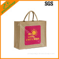 Cheap supermarket jute bag for shopping